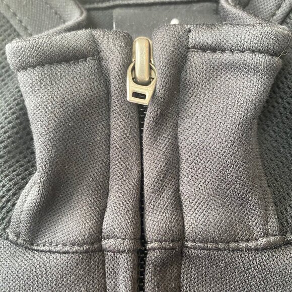 Nike Air Jordan Flight Jacket Mens Medium Full Zip Logo Jumpman Black - Picture 6 of 10